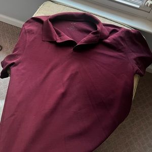 Burgundy LL Bean Polo